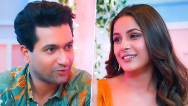 Vicky Kaushal and Shehnaaz Gill Will Make You LOL As They Play a Fun Game on the Latter's Chat Show (Watch Video)